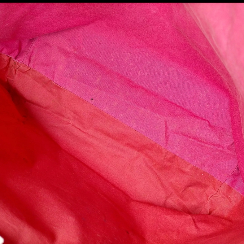 🌺Sale Celine Cabas rare Hibiscus Beach tote in canvas w orchid palm 🌴 leaves - Picture 8 of 11